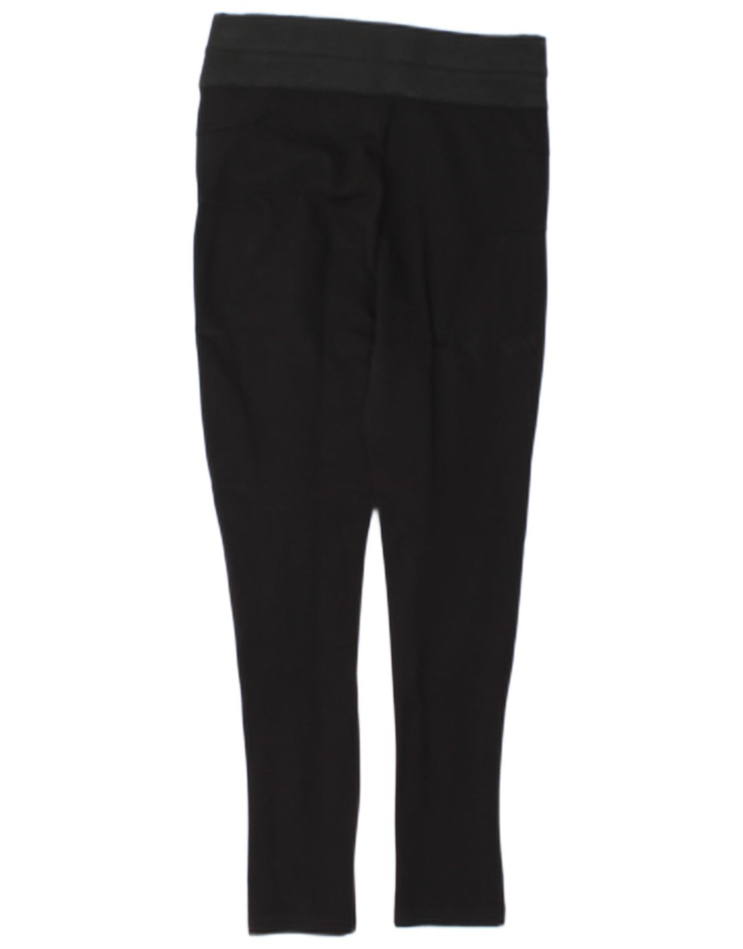 Zara Damen Leggings UK 10 Small Schwarz Nadelstreifen