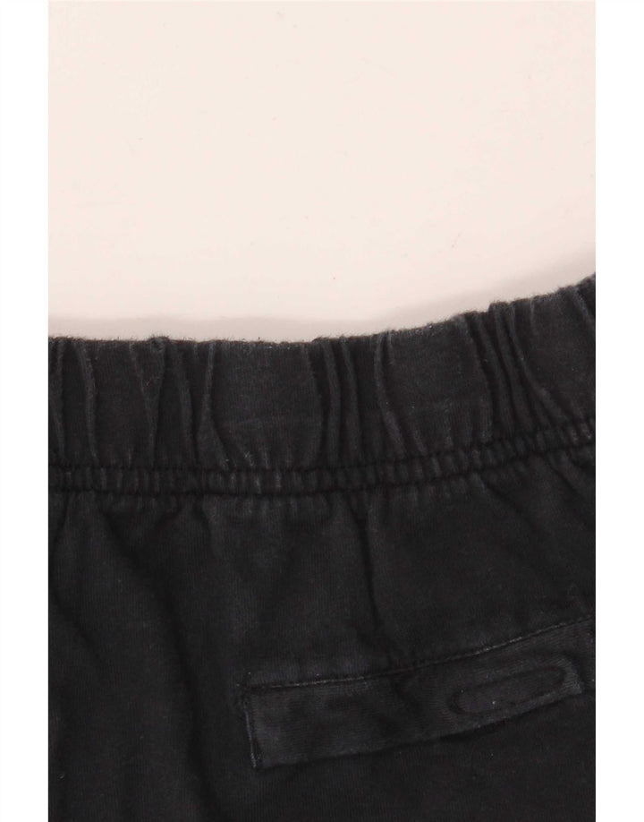Nike Damen-Sportshorts, groß, aus schwarzer Baumwolle