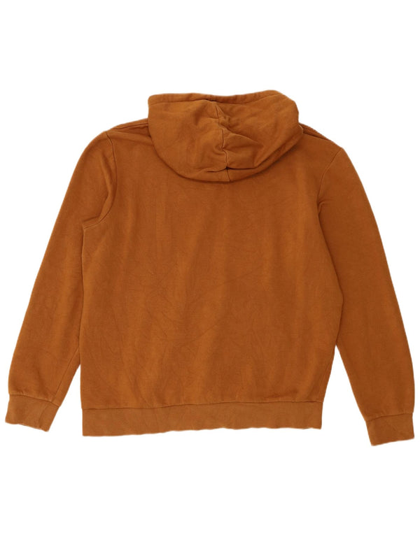 Jack & Jones Herren-Kapuzenpullover mit Grafik, XL, braun, Baumwolle
