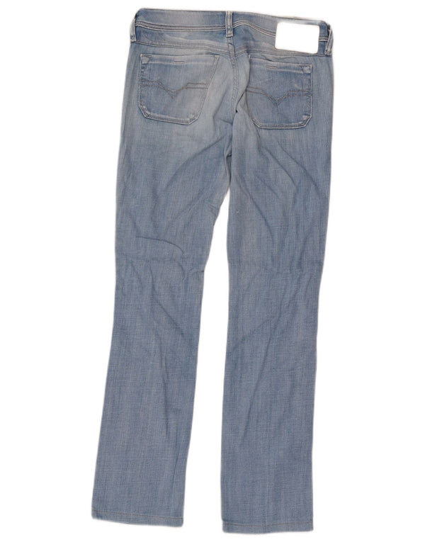 Diesel Damen Lowky Slim Jeans W25 L30 Blaue Baumwolle