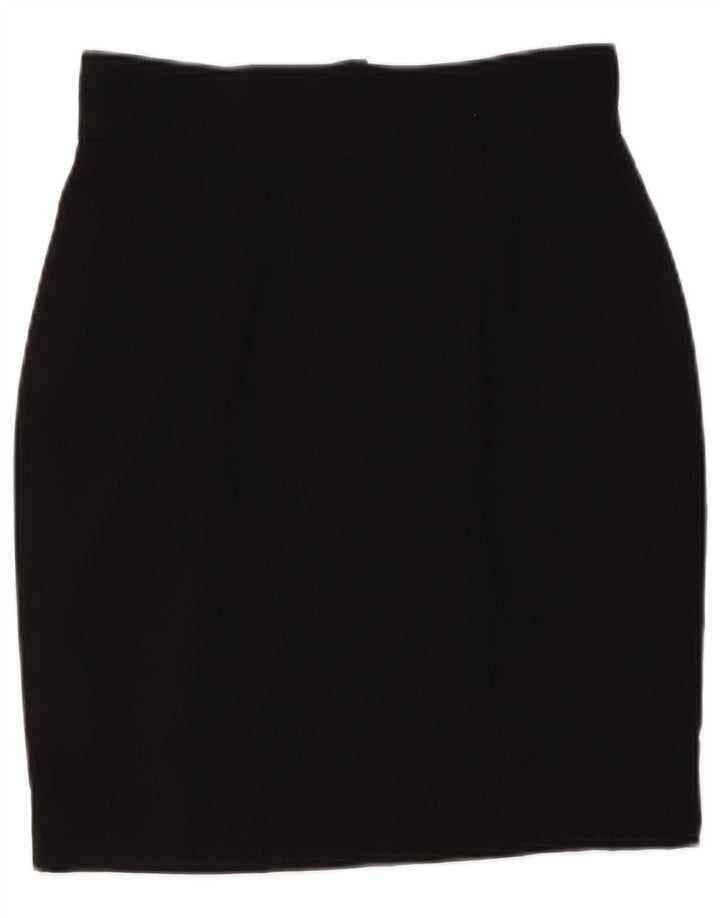 Fusion Damen Bleistiftrock Medium W28 Schwarze Viskose
