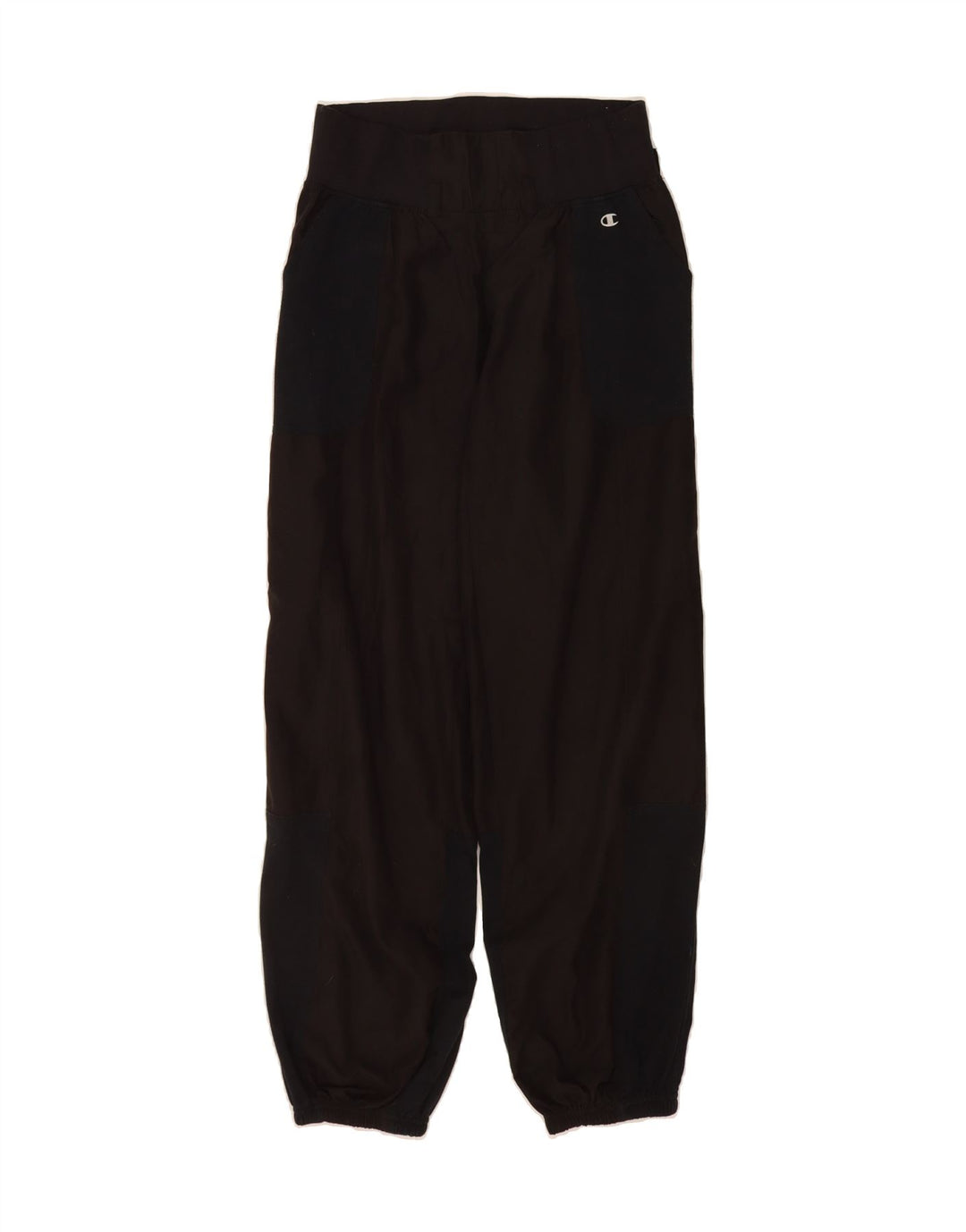 CHAMPION Mens Tracksuit Trousers Joggers Medium Black Polyester Vintage Champion and Second-Hand Champion from Messina Hembry 