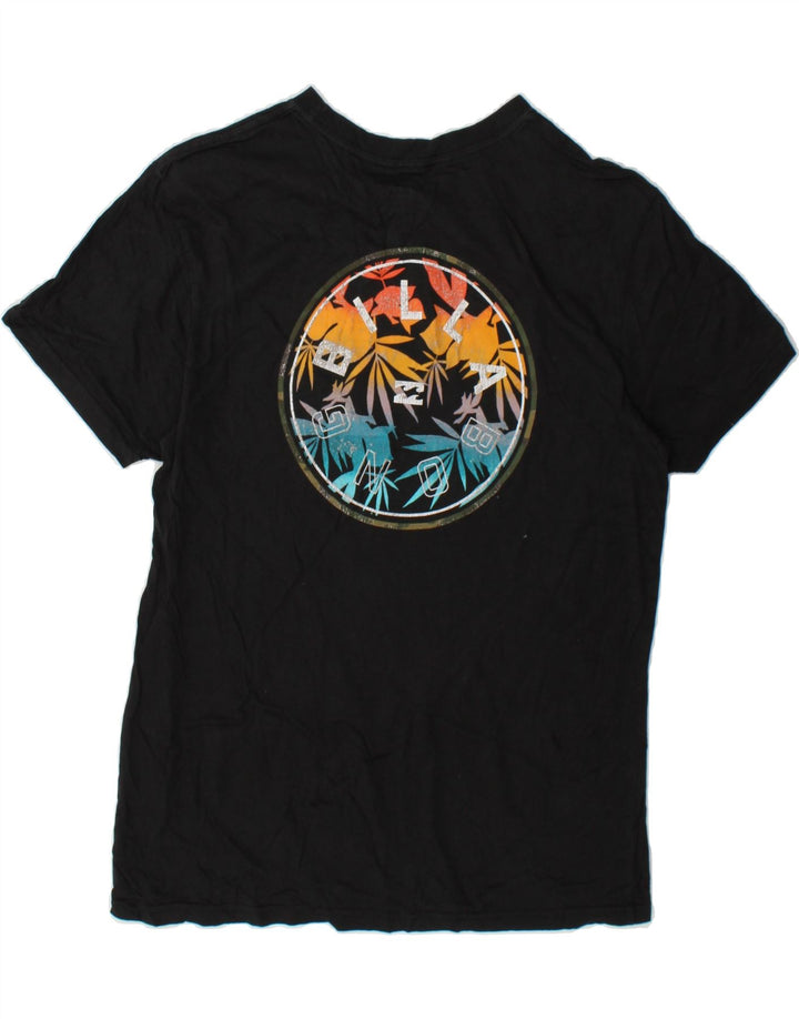 BILLABONG Mens Graphic T-Shirt Top Small Black Cotton Vintage Billabong and Second-Hand Billabong from Messina Hembry 