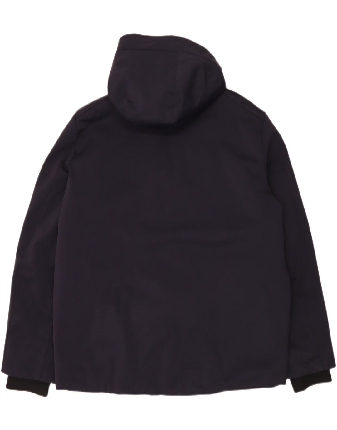 Invicta Herren-Windbreakerjacke mit Kapuze, UK 48 4XL, Marineblau, Polyamid