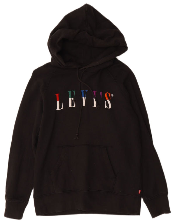 Levi's Herren Graphic Hoodie Pullover XS Schwarz Baumwolle