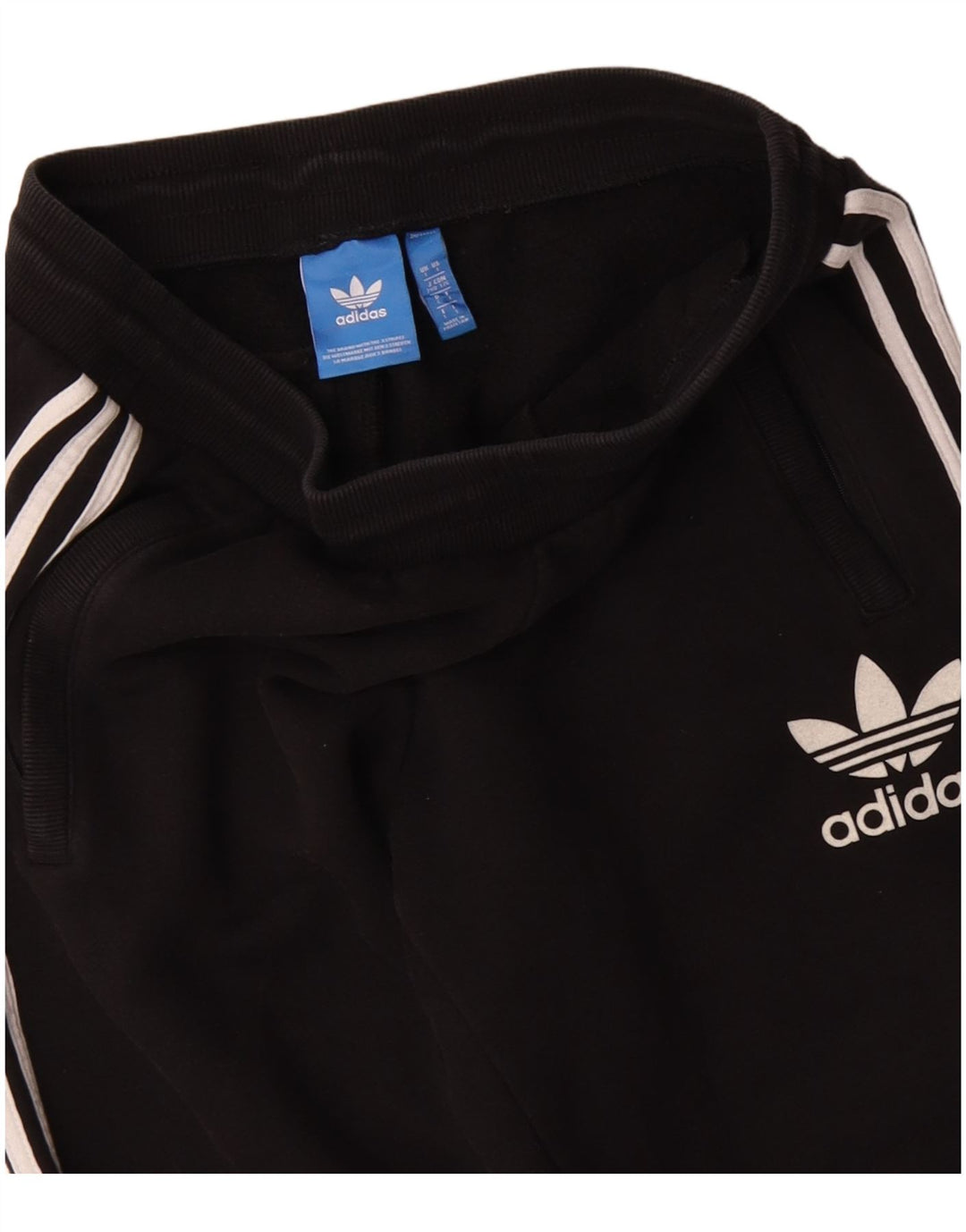Adidas Herren-Trainingshose, Jogginghose, Größe L, Schwarz, Baumwolle