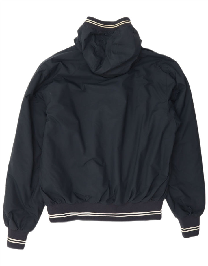 North Sails Herren-Bomberjacke mit Kapuze, UK 40, Größe L, Marineblau, Polyamid