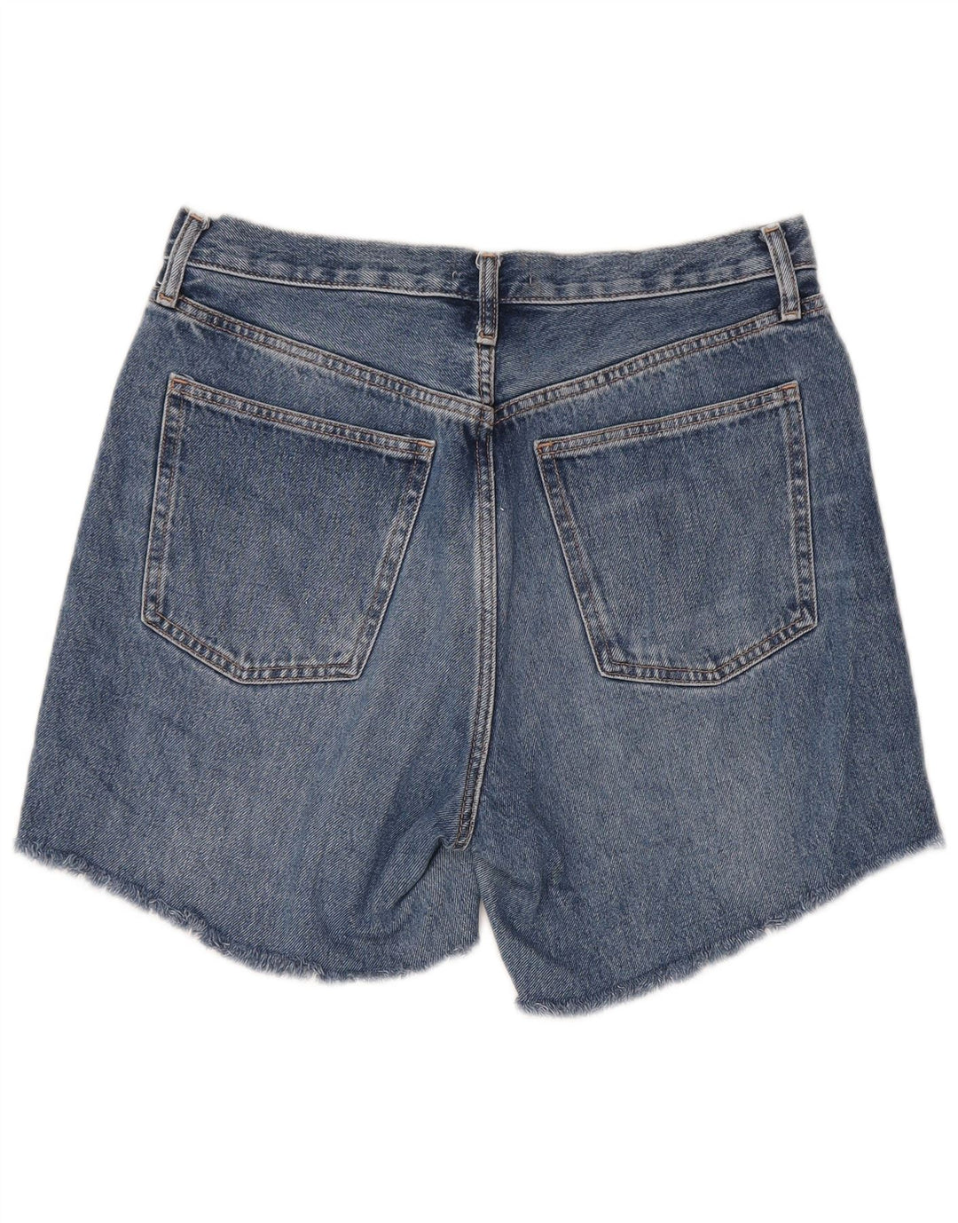 Zara Damen Jeansshorts EU 40 Medium W30 Blaue Baumwolle