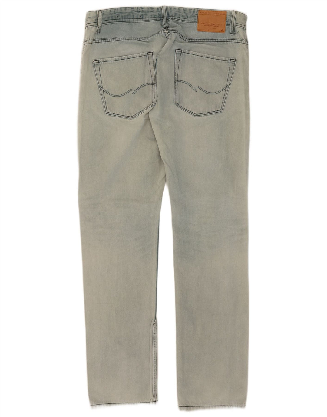 Jack & Jones Herren Tim Slim Jeans W36 L34 Blaue Baumwolle