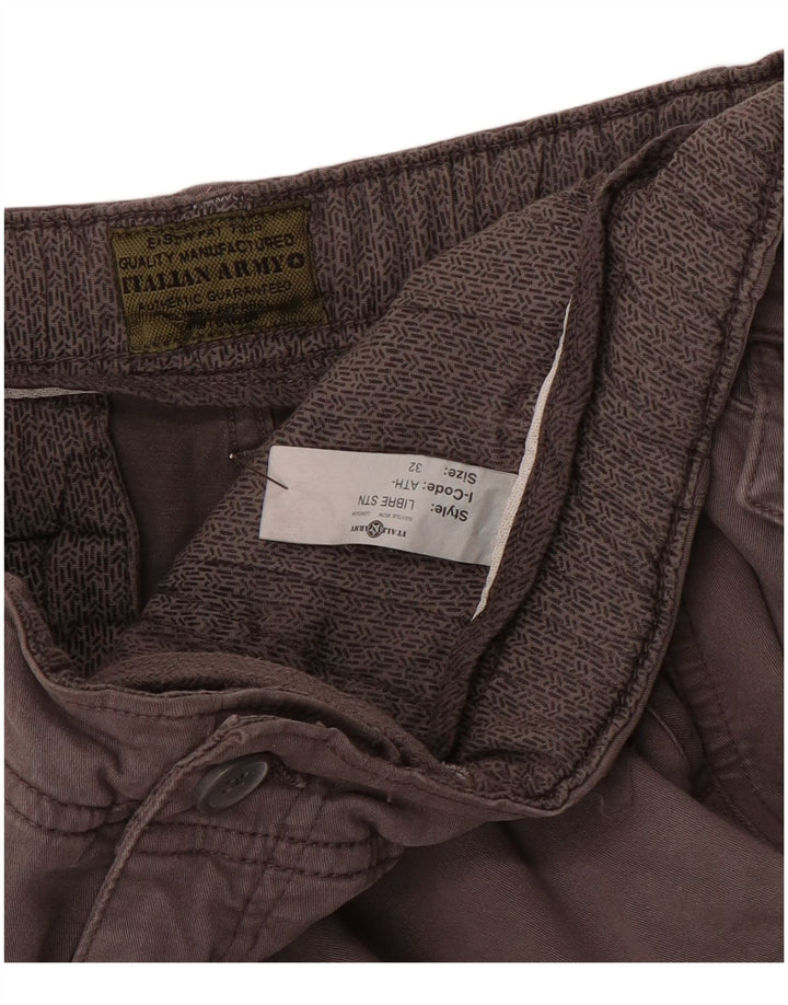 VINTAGE Herren Cargoshorts W32 Mittelbraun