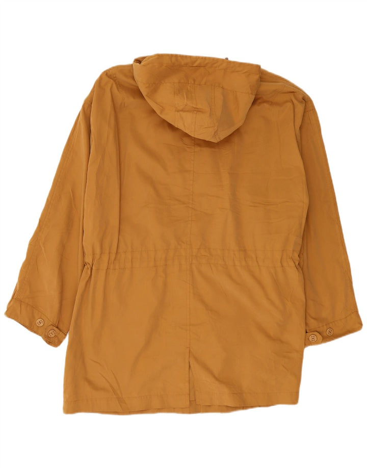 BELFE & BELFE Damen Übergroßer Regenmantel mit Kapuze IT 44 Mittelbeige