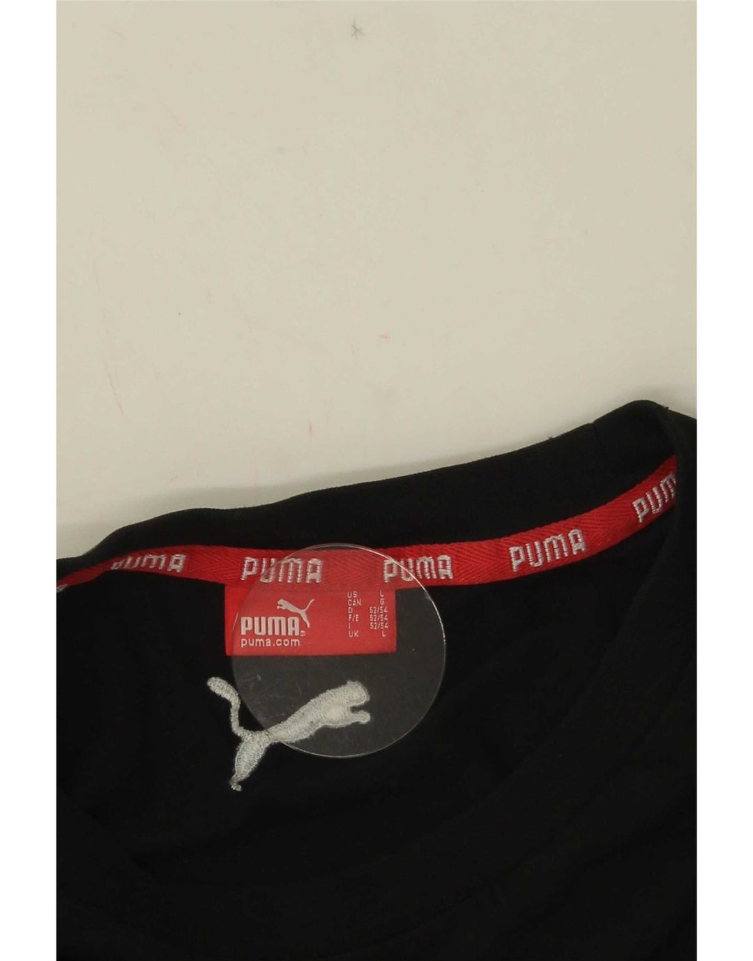 Puma Herren T-Shirt mit Grafik, Größe L, Schwarz