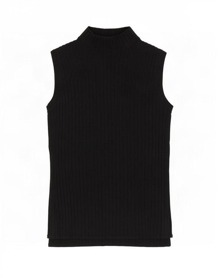 Marks & Spencer Damen Weste Tank Top UK 10 Small Schwarz