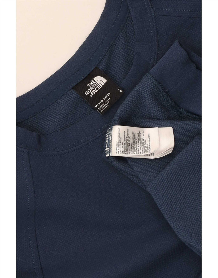 The North Face Herren-Sweatshirt-Pullover, großes marineblaues Polyester