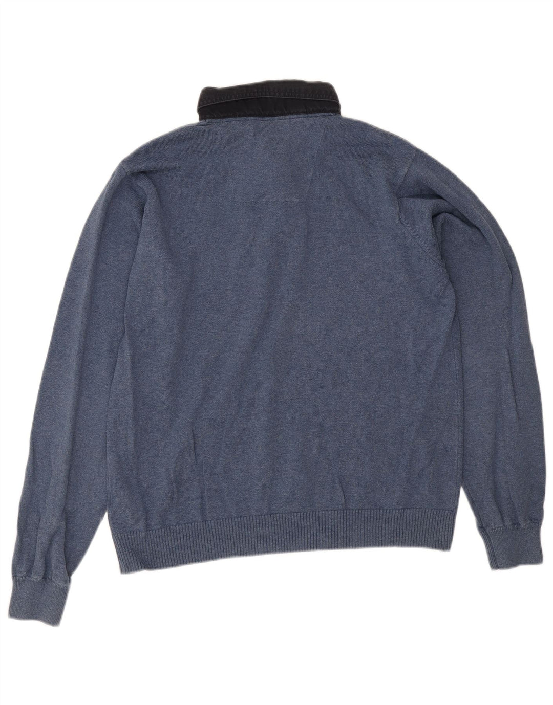 Marks & Spencer Herren-Pullover „Harbor“ mit Rollkragen, Blau, Mittelblau