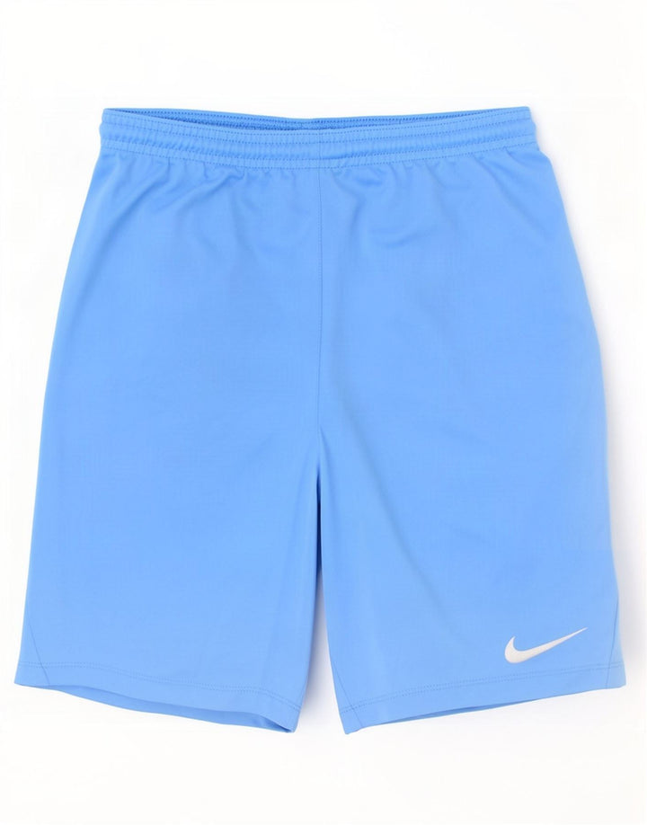 Nike Dri Fit Sportshorts für Jungen, 13–14 Jahre, XL, blaues Polyester