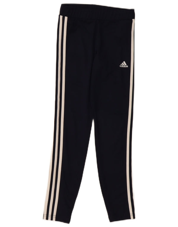 ADIDAS Leggings für Mädchen, 11–12 Jahre, schwarzes Polyester