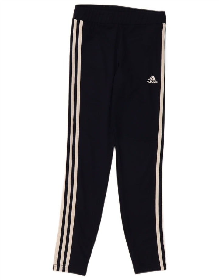 ADIDAS Leggings für Mädchen, 11–12 Jahre, schwarzes Polyester