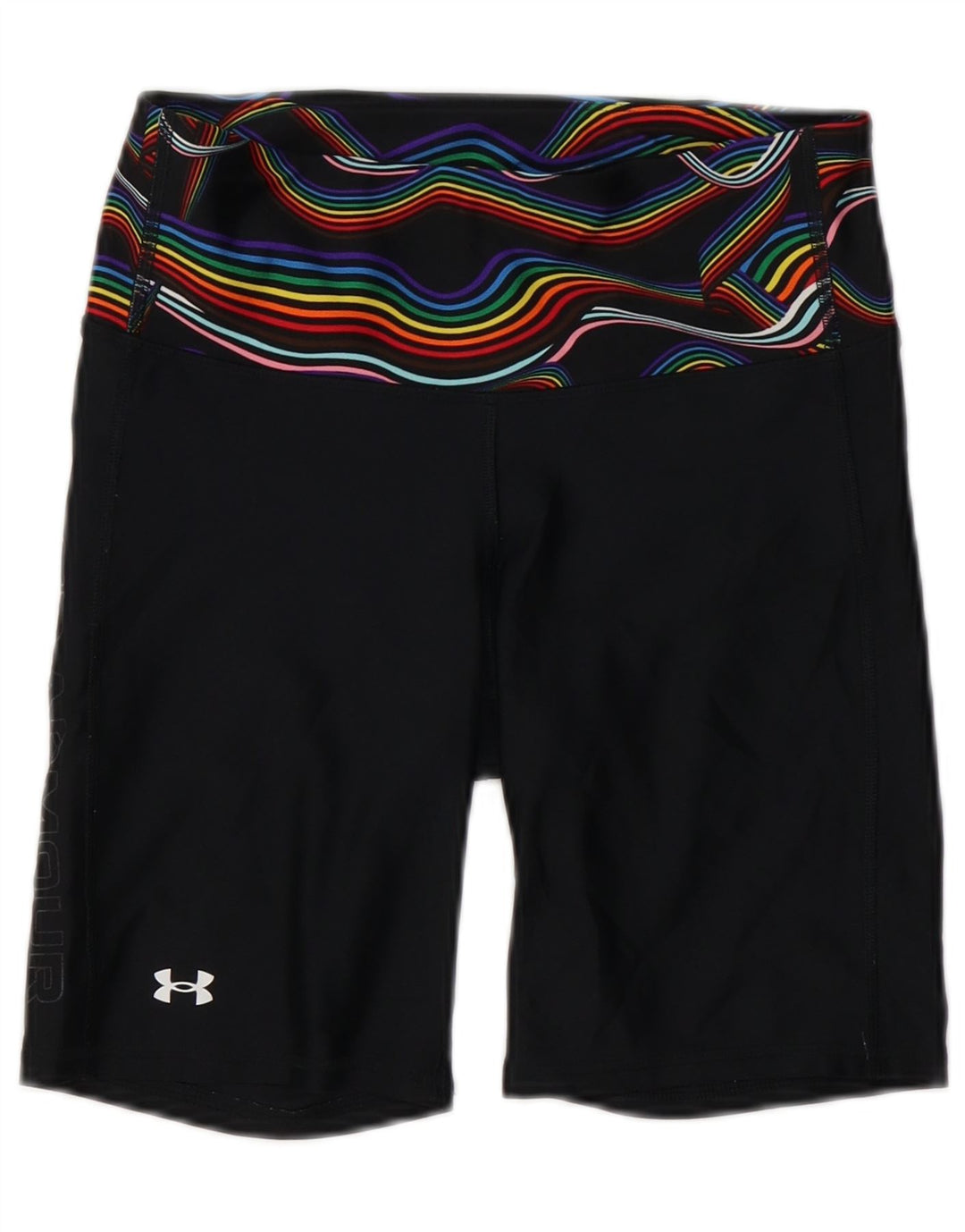 Under Armour Damen Heat Gear Sportshorts UK 12 Medium Schwarz Polyester
