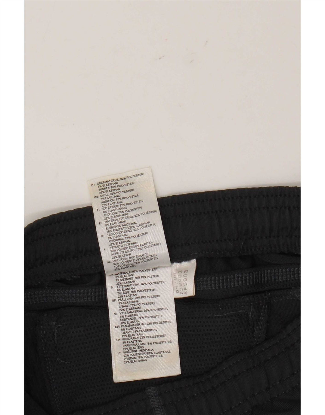 Adidas Damen Climacool Leggings UK 14 Large Grau Colourblock Polyester