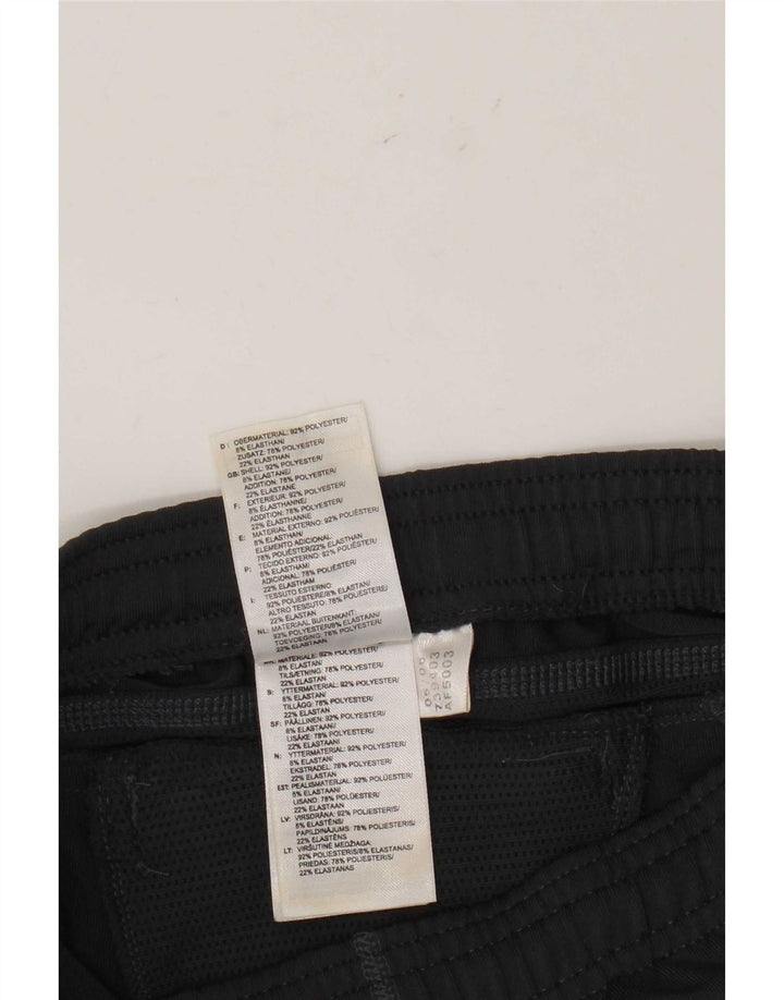 Adidas Damen Climacool Leggings UK 14 Large Grau Colourblock Polyester