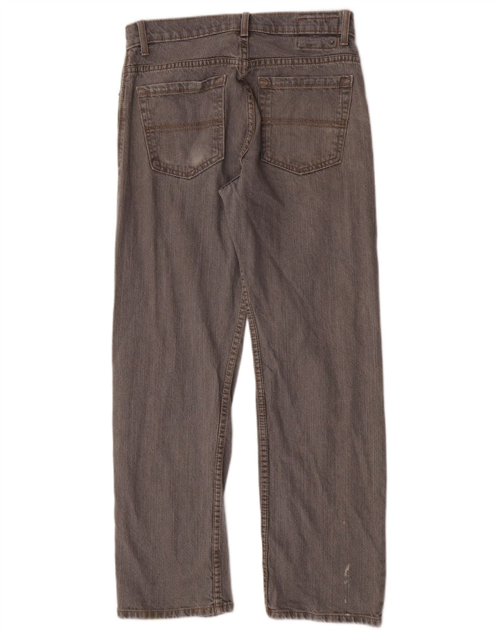 Marks & Spencer Damen Straight Jeans W30 L29 Graue Baumwolle