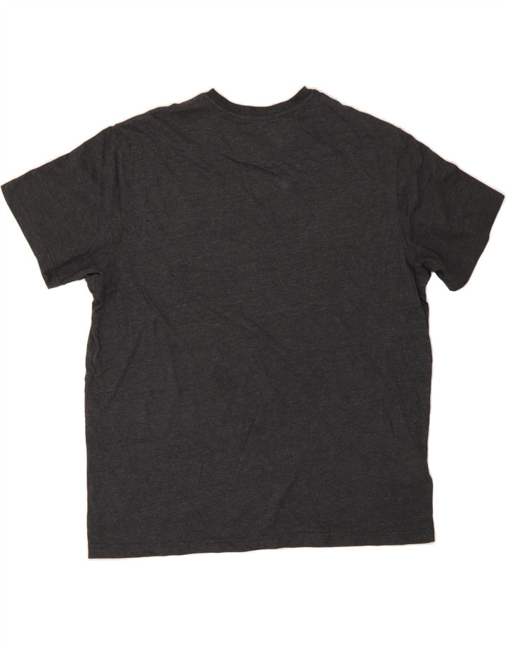 EDDIE BAUER Mens T-Shirt Top XL Grey Cotton Vintage Eddie Bauer and Second-Hand Eddie Bauer from Messina Hembry 