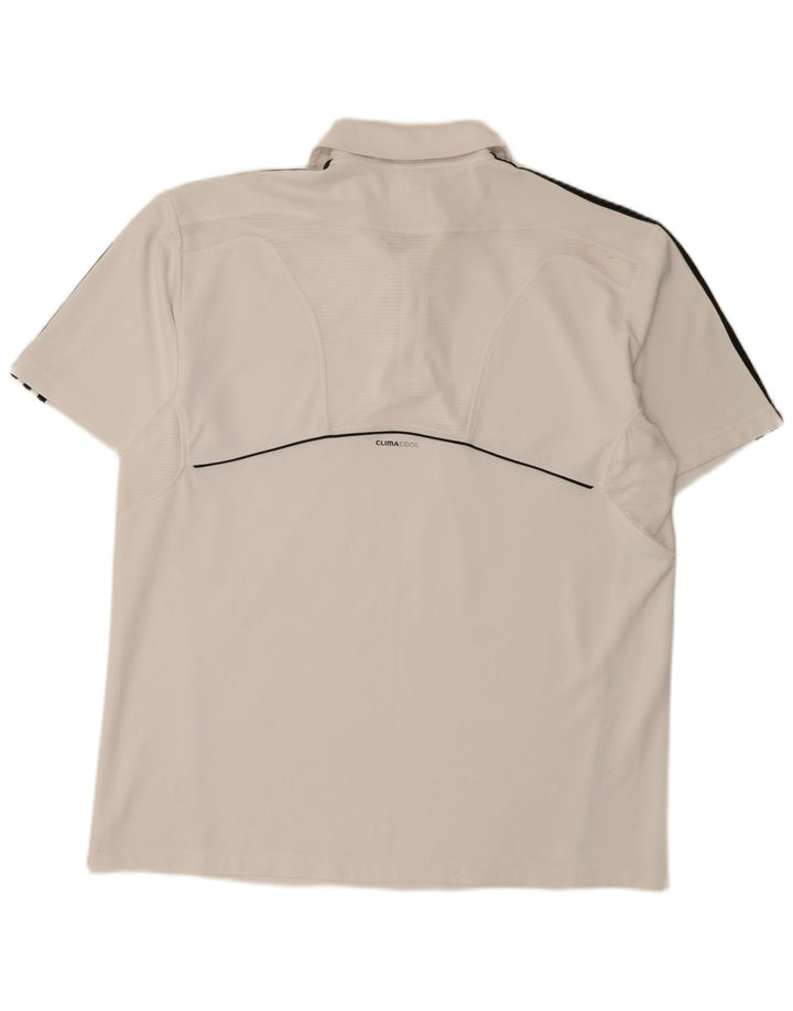 Adidas Herren Climacool Poloshirt XL Weiß Polyester