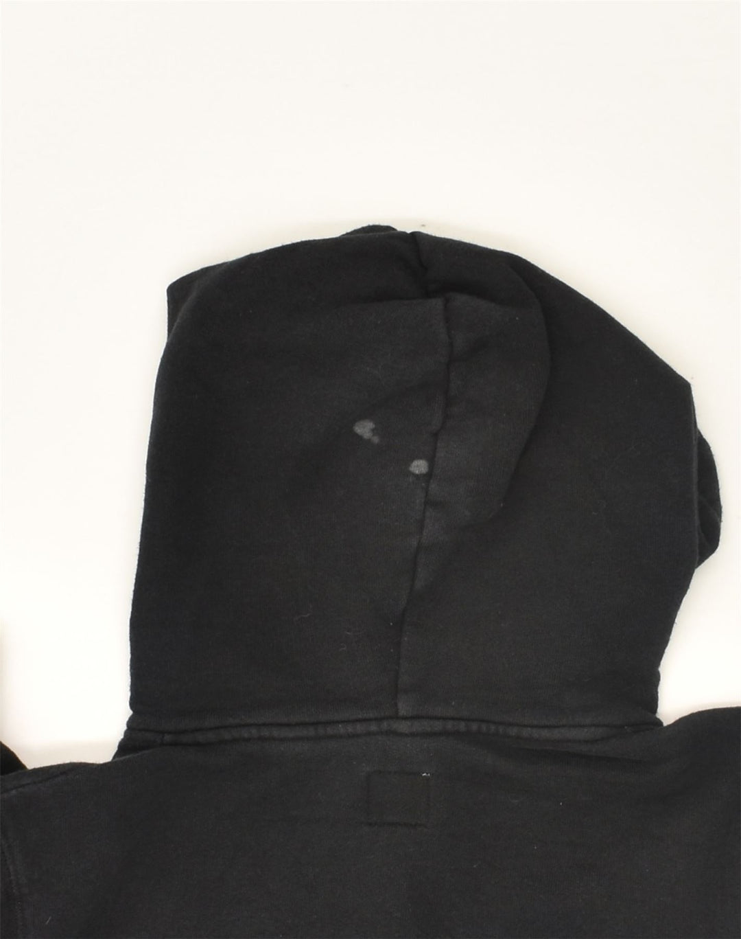 JACK WILLS Womens Graphic Hoodie Jumper UK 6 XS Black Cotton | Vintage Jack Wills | Thrift | Second-Hand Jack Wills | Used Clothing | Messina Hembry 