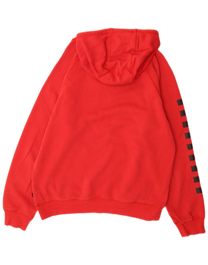Vans Herren Versa Graphic Hoodie Pullover Große rote Baumwolle