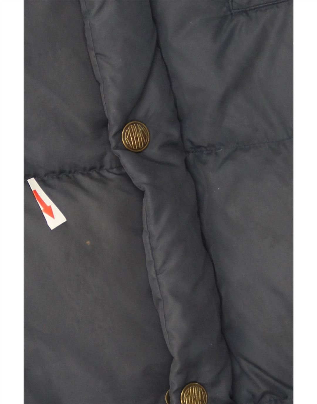 Replay Herren Wattierte Jacke UK 42 XL Marineblau
