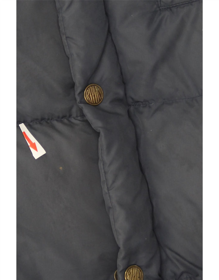Replay Herren Wattierte Jacke UK 42 XL Marineblau