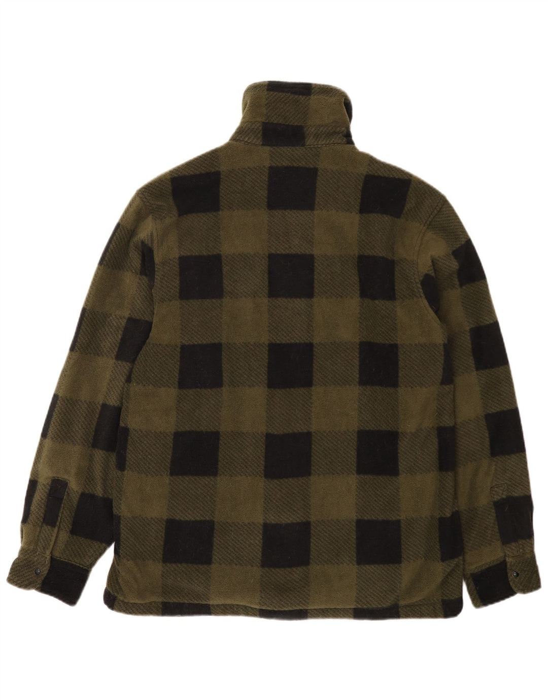 Parkside Herren Fleecejacke UK 40 Large Khaki Gingham Polyester