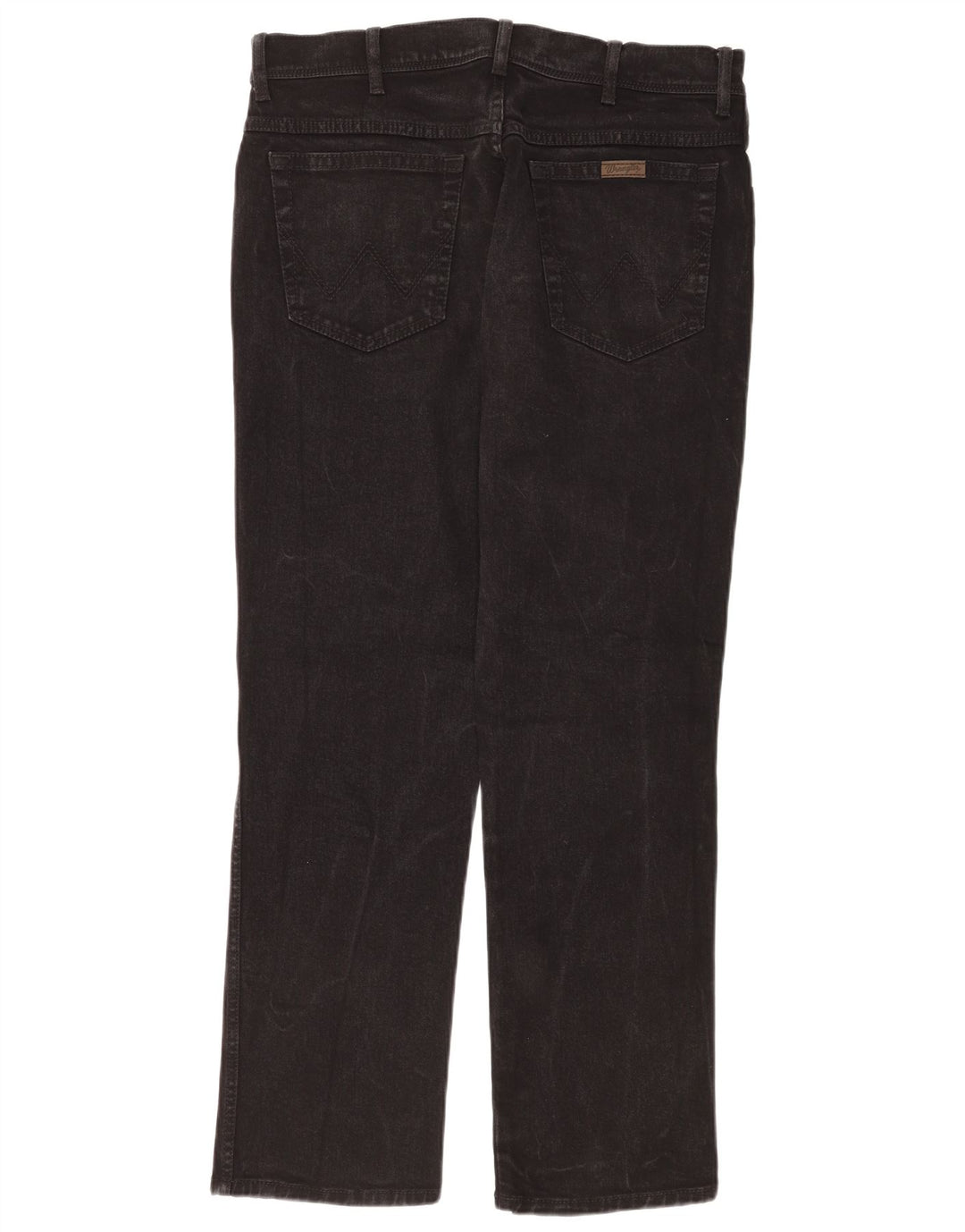 Wrangler Herren-Jeans mit normaler Passform, gerade Passform, W36, L32, schwarze Baumwolle