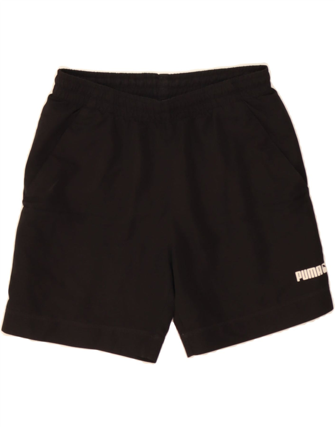 PUMA Mens Sport Shorts Small  Black Polyester Vintage Puma and Second-Hand Puma from Messina Hembry 