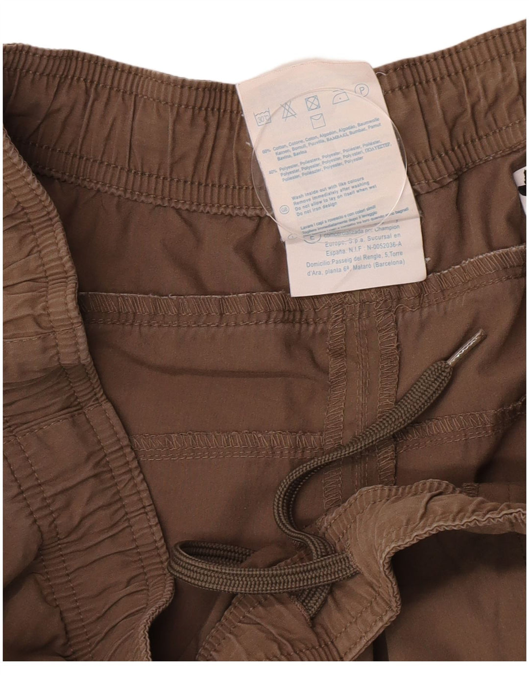 Champion Damen Capri-Trainingshose 2XL, braune Baumwolle