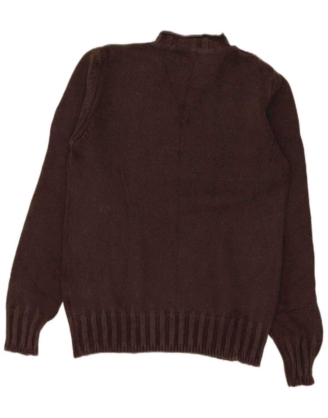 Murphy & Nye Herren-Pullover mit Rollkragen, mittelbraune Wolle