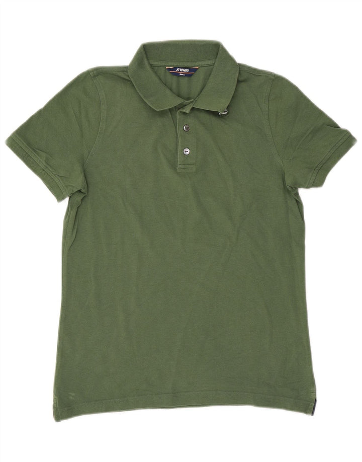 K-Way Herren Poloshirt Small Khaki
