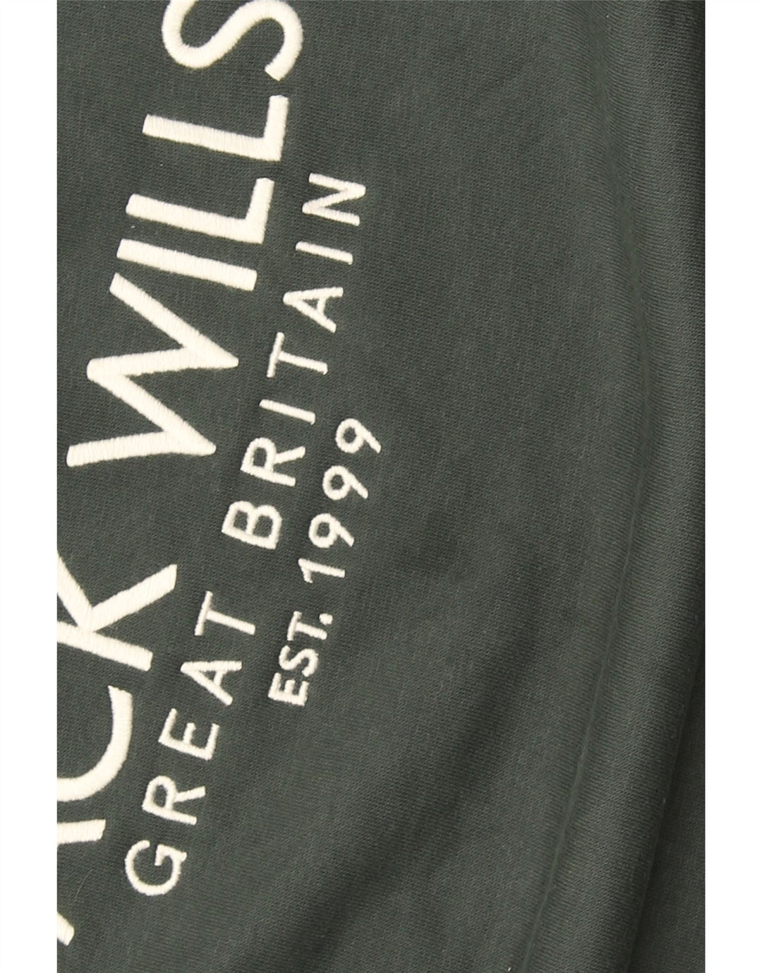 Jack Wills Herren-Sweatshirt mit Grafik, XL, Khaki, Baumwolle