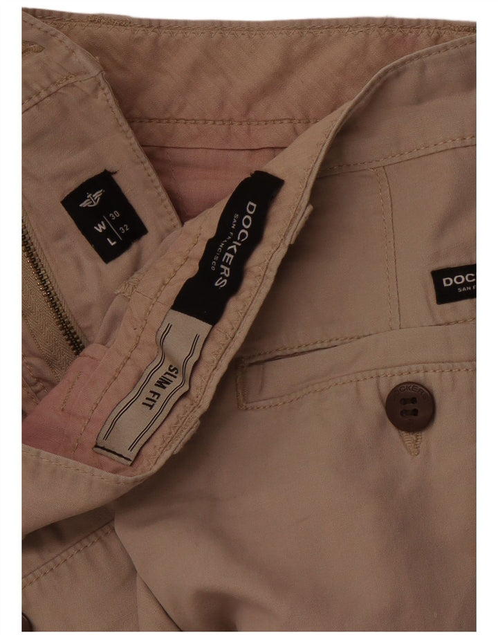 DOCKERS Slim-Fit-Chinohose für Damen, W30, L28, Beige