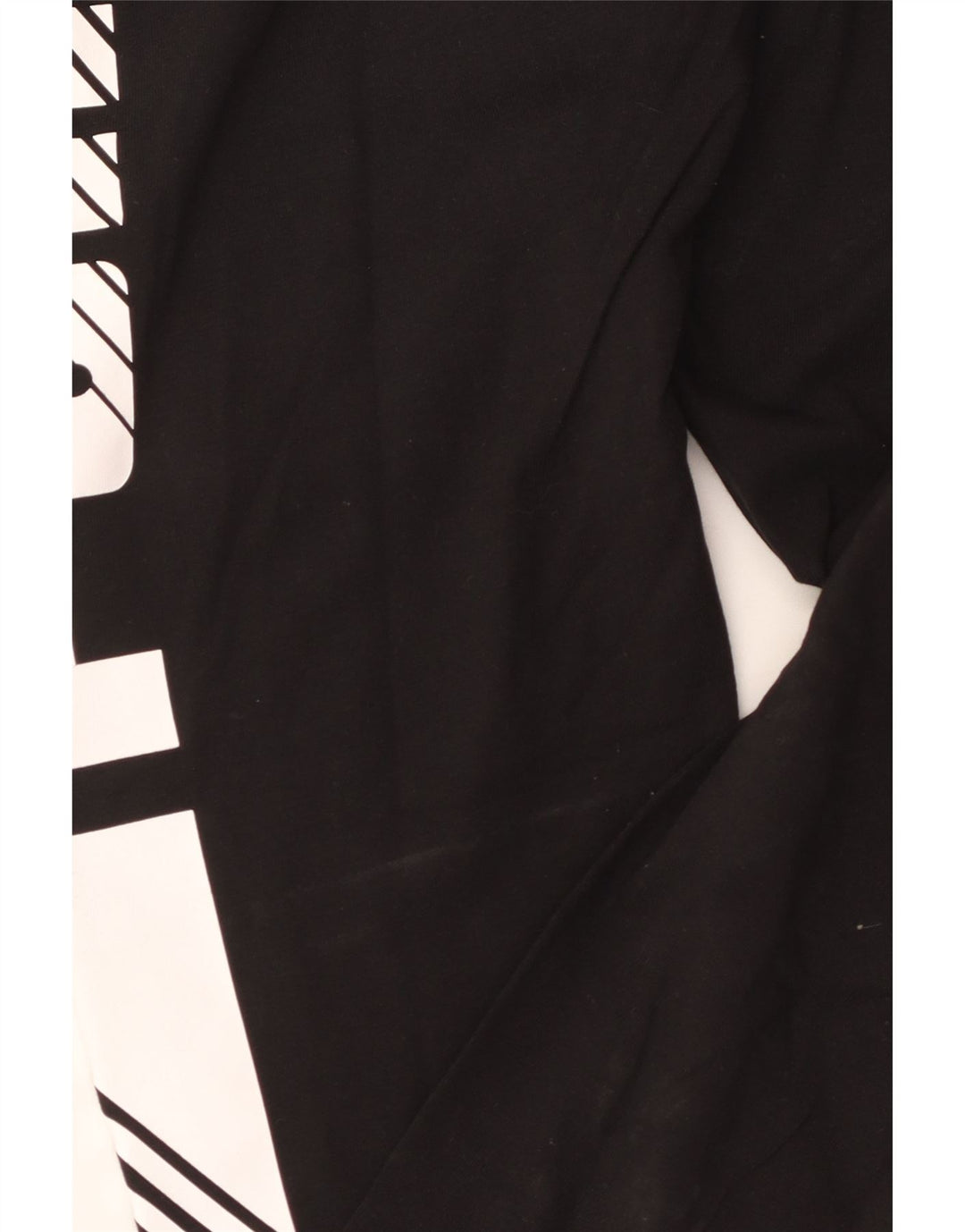 PUMA Damen Graphic Leggings UK 10 Small Schwarz