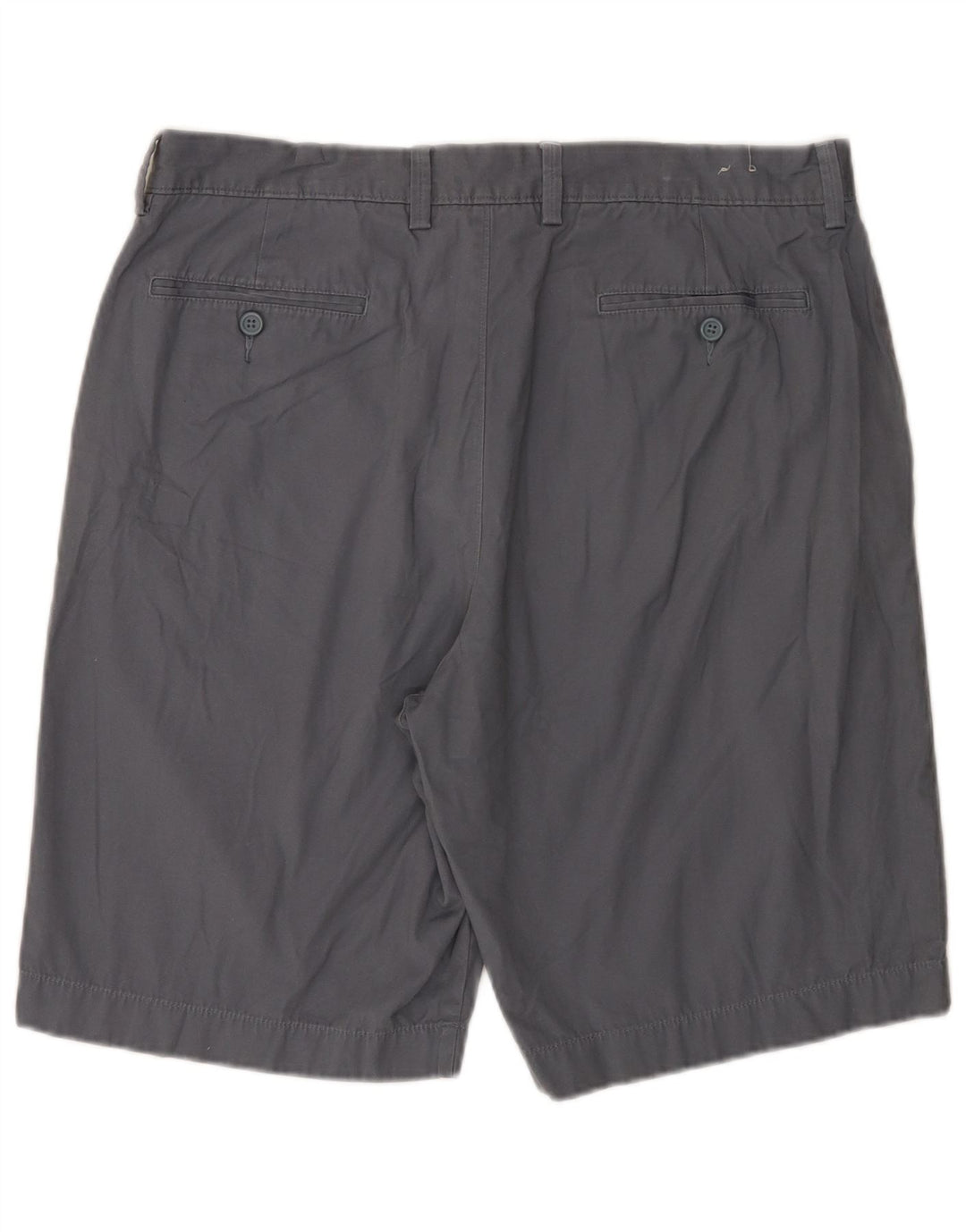J. CREW Herren Rivington Chino Shorts W36 Large Grau Baumwolle