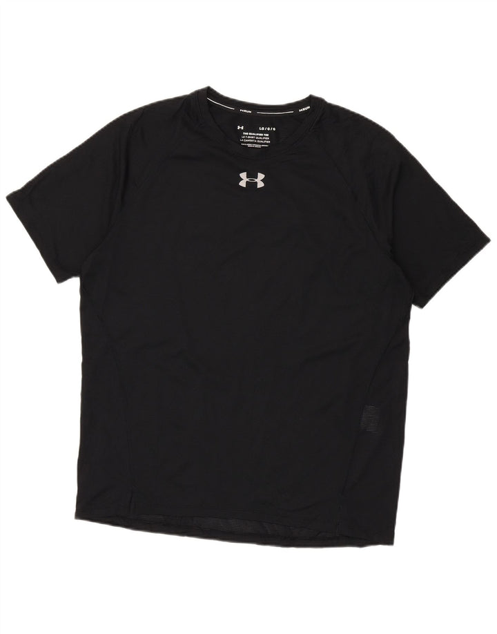 Under Armour Herren T-Shirt Top Large Schwarz Polyester