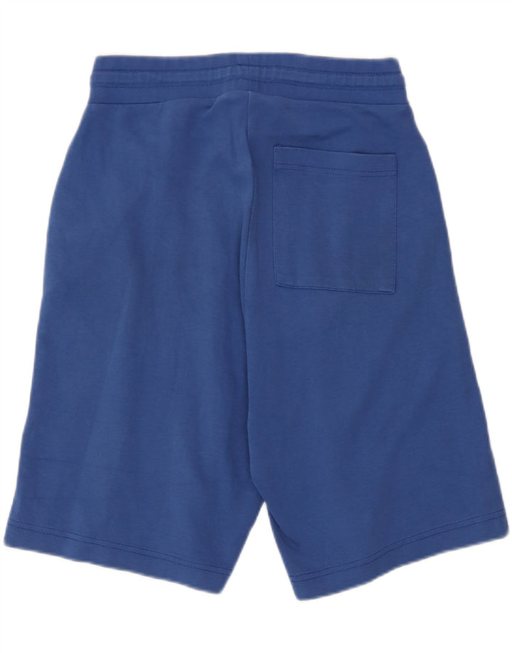 Zara Herren-Sportshorts, kleine blaue Baumwolle