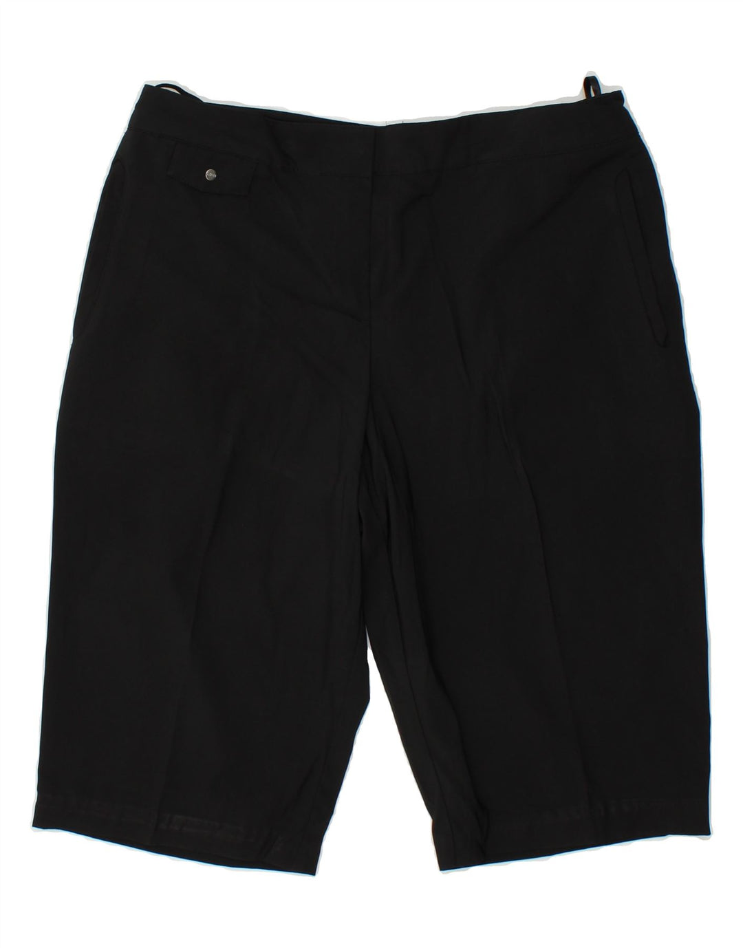IZOD Womens Casual Shorts W32 Large Black Polyester Vintage Izod and Second-Hand Izod from Messina Hembry 