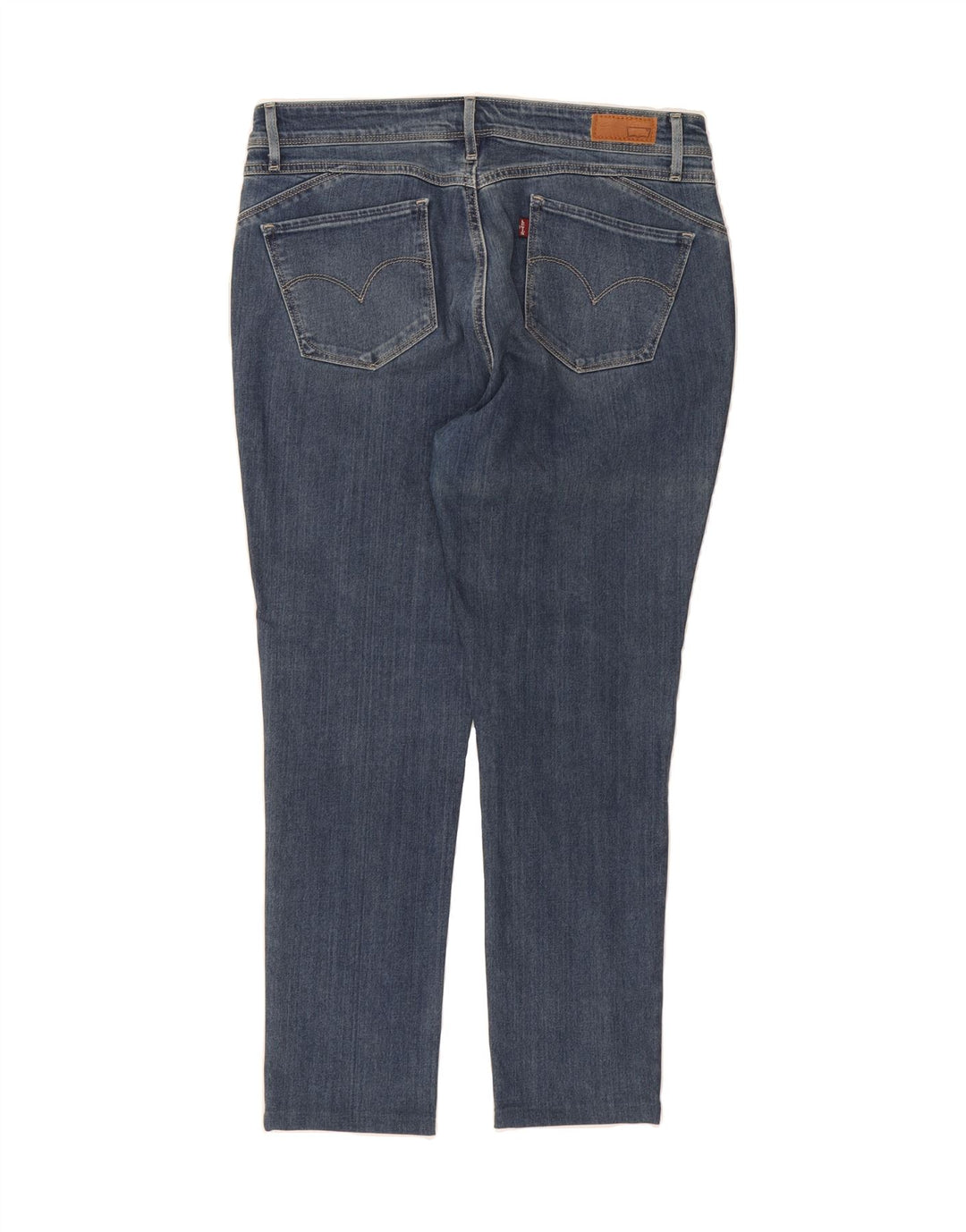 LEVI'S Womens Mid Rise Skinny Jeans  W32 L28 Blue Vintage Levi's and Second-Hand Levi's from Messina Hembry 