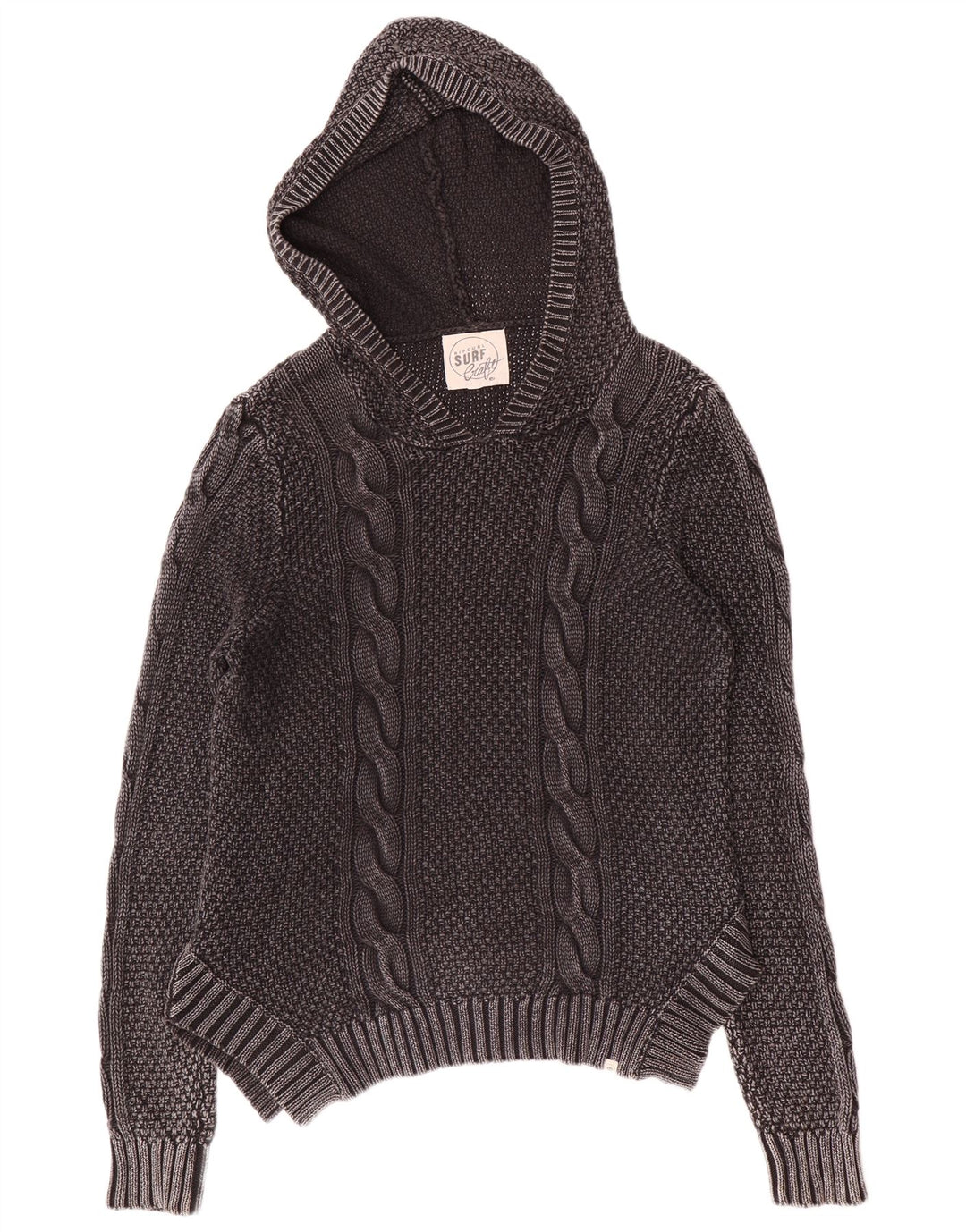 Rip Curl Herren-Kapuzenpullover aus mittelgrauer Baumwolle