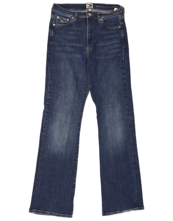 Tommy Hilfiger Damen Sylvia Skinny Jeans W29 L30 Blaue Baumwolle
