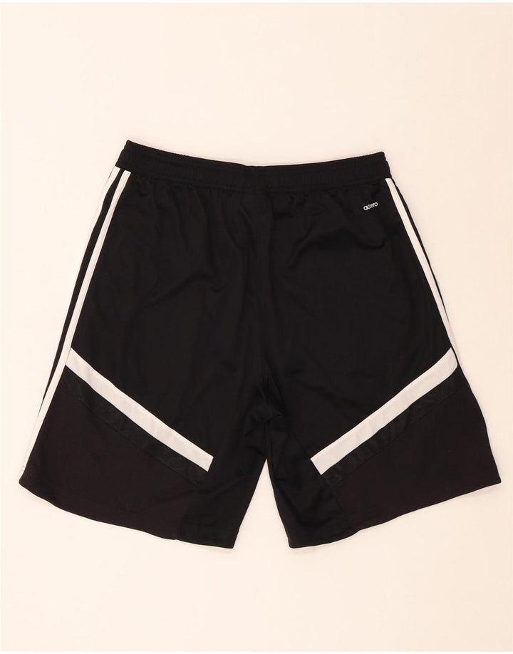 Adidas Herren Climacool Sportshorts, groß, schwarzes Farbblock-Polyester