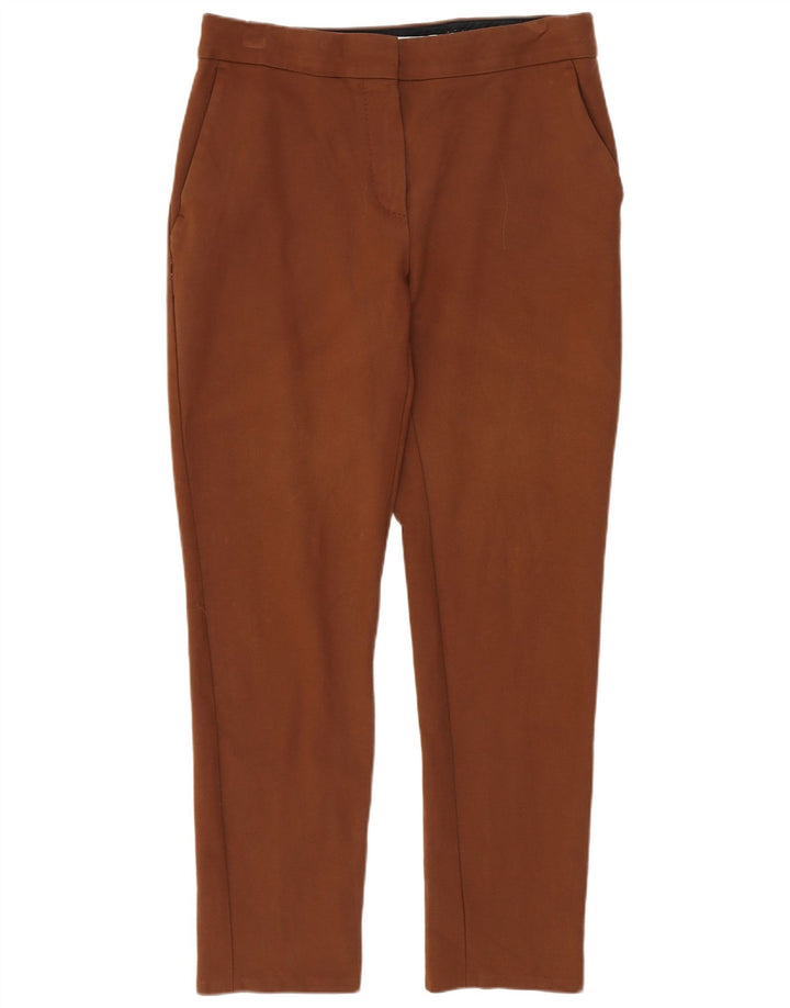 Max Mara Damen Slim Freizeithose W30 L26 Braun